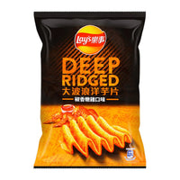 Lay's Deep Ridged Pepper Chicken Flavored Chips (54g) (China) 6-Pack