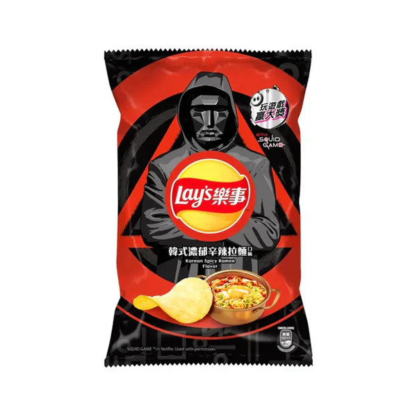 Lay’s Limited Edition Squid Games Spicy Korean Ramen 6ct (60g) (Taiwan)