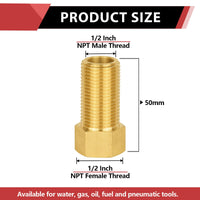 50MM 1/2 NPSF X NPSM Plumbingsell