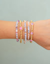 Loved By God Letter Bracelet