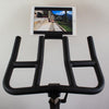 Stationary Exercise Bike - Muscle D Fitness - Commercial Grade Stationary Bike with Device Holder