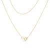 14K Yellow Gold Plated .925 Sterling Silver 1/4 Cttw Round and Baguette-Cut Diamond Composite Heart 18" Pendant Necklace (H-I Color, SI2-I1 Clarity)