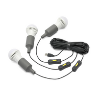3 LED Light Bulb String