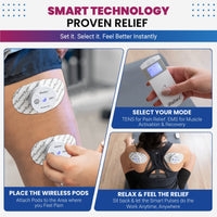Therapeutic Wearable TENS+EMS System