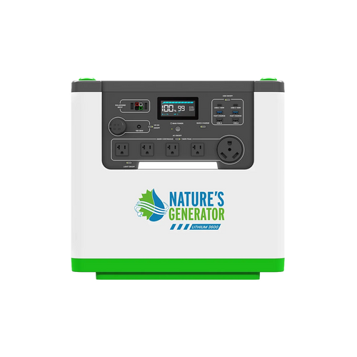 Nature's Generator Lithium 3600 Power Station
