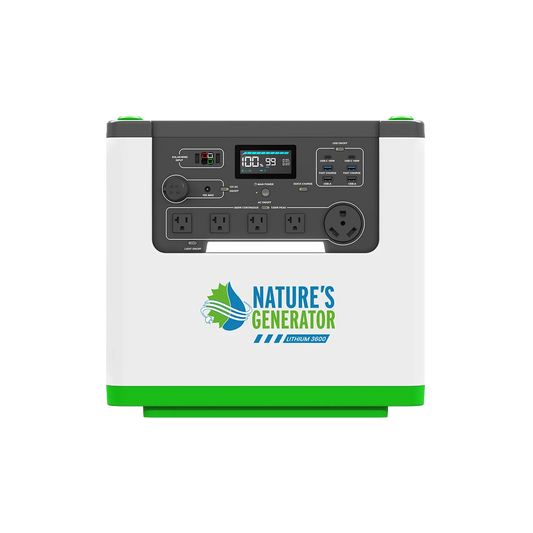 Nature's Generator Lithium 3600 Power Station
