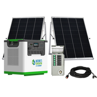 Nature's Generator Lithium 3600 Solar Generator and Transfer Switch