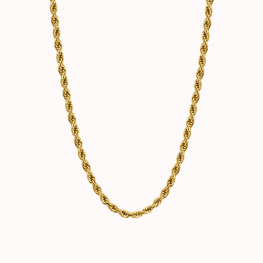Livia Rope Chain Necklace Caris Jewelry