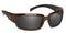 Polarized Gray / No Bifocal/Reader (Plano) ($90) / Brown Plaid