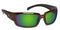 Polarized Amber with Green Mirror / No Bifocal/Reader (Plano) ($90) / Brown Plaid