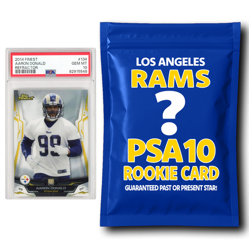 Los Angeles Rams PSA 10 Graded Rookie Card Mystery Pack