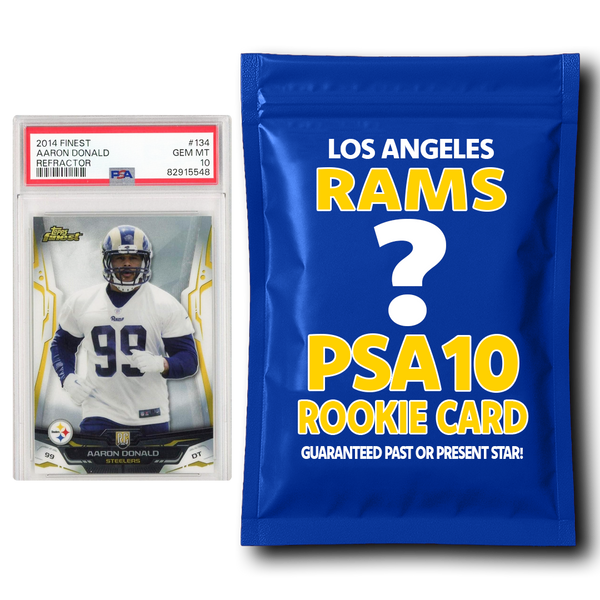 Los Angeles Rams PSA 10 Graded Rookie Card Mystery Pack