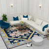 Premium Hand-Tufted Rug Made of 100% Wool  - Lotus Bloom - 8x10 Feet