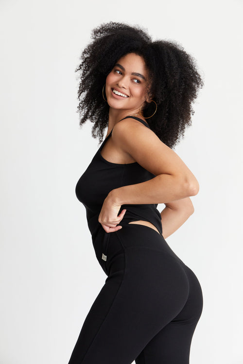 Pima Rib Knit L&L Legging
