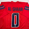Autographed/Signed Azeez Al Shaair Houston Red Football Jersey Beckett BAS COA