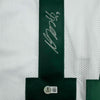 Autographed/Signed Davante Adams Green Bay White Football Jersey Beckett BAS COA