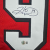 Autographed/Signed Hines Ward Georgia Red College Football Jersey Beckett BAS COA