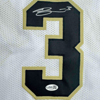 Autographed/Signed Braden Smith Purdue White College Basketball Jersey JSA COA