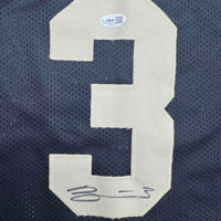 Autographed/Signed Braden Smith Purdue Black College Basketball Jersey JSA COA