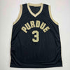 Autographed/Signed Braden Smith Purdue Black College Basketball Jersey JSA COA
