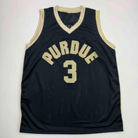 Autographed/Signed Braden Smith Purdue Black College Basketball Jersey JSA COA