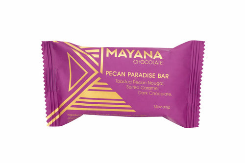 Mayana Chocolates - Pecan Paradise Mini Bar Box of 10 (43g)