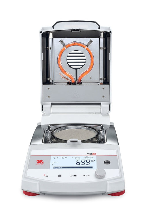 Ohaus MB32 Moisture Analyzers, 90g x 1 mg / 0.01% (Replaced MB27)