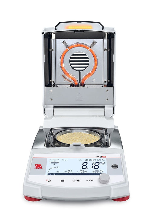 Ohaus MB62 Moisture Analyzers, 90g x 1 mg / 0.01%