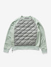 Down Crew Sweater - Slate Gray
