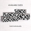 Decorative Box Medley Harlequin Resin Inlay, Black - White, 6 sizes
