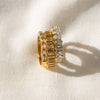 Daphne Baguette Tennis Ring Caris Jewelry