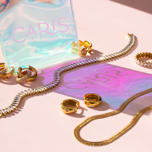 Baguette Tennis Necklace Caris Jewelry