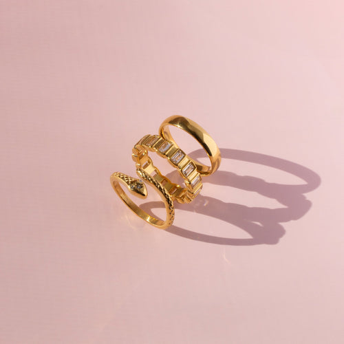 Medusa Snake Ring