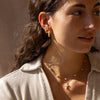 Pearl Cross Necklace Caris Jewelry