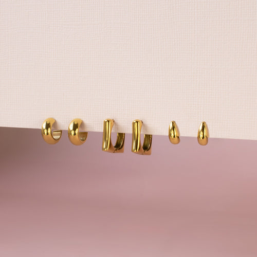 Helena Hoop Earrings Caris Jewelry