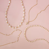 Isadora Pearl Necklace Caris Jewelry