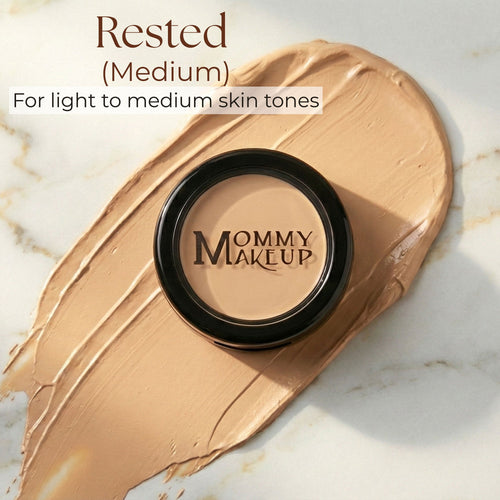 Mommy's Little Helper Concealer, Eyeshadow Base & Face Cover Up - RESTED (Medium)