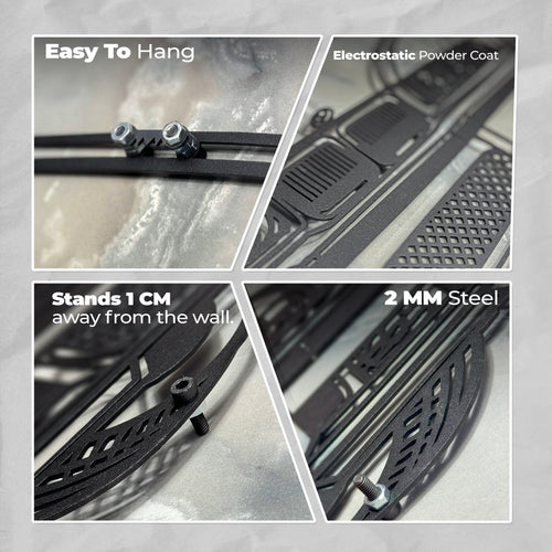 911 Turbo S Model 997 Metal Car Wall Art - MT0879