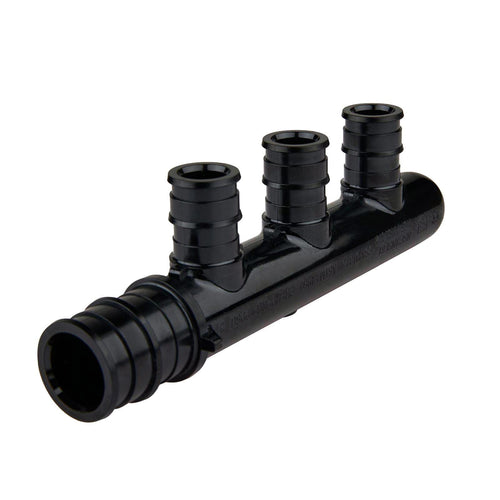 PEX A Expansion 3/4" x 1/2" Closed Manifold (3 port)