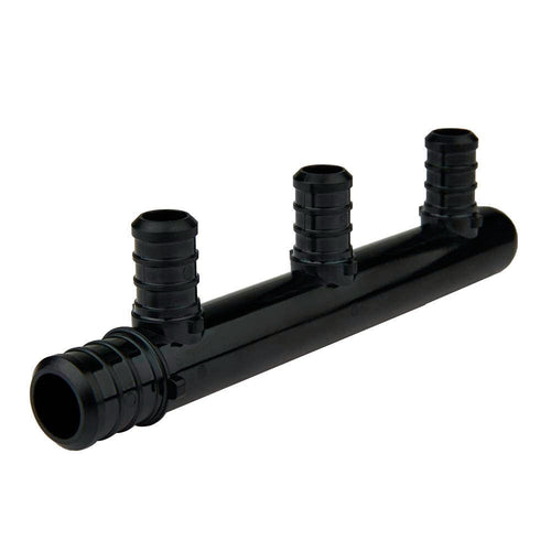 30 Pcs PEX-B Crimp 3/4" x 1/2" Closed Manifold (3 port)
