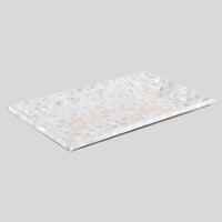 Mother of Pearl Decorative Tray Vanity Coffee Table 12"x7"