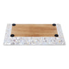 Mother of Pearl Decorative Tray Vanity Coffee Table 12"x7"