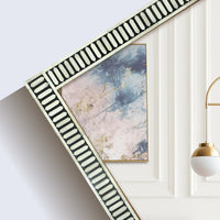 Make To Order bone resin inlay wall hanging mirror fame 40x30