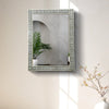 Make To Order bone resin inlay wall hanging mirror fame 40x30