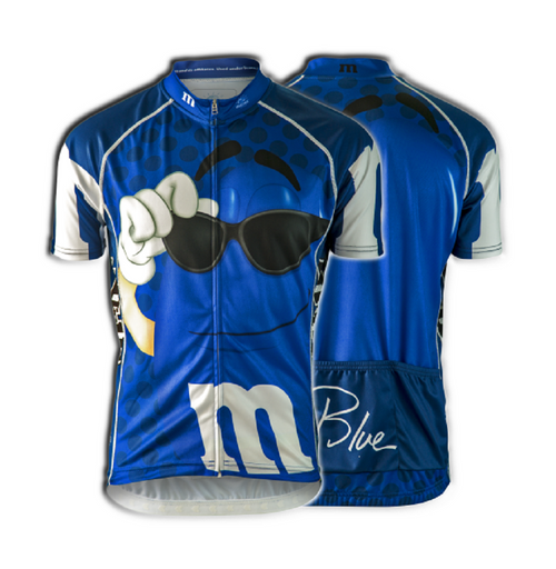 M&M's Signature Men's Cycling Jersey (S, M, L, XL, 2XL, 3XL)