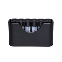 Magnetic AA 12 Pack Strip With Cradle
