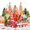 Gingerbread Town Pop Up Card