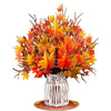 HugePop Pop Up Maple Leaf with Detachable Bouquet