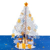 Oversized Magical Christmas Tree Keepsake Pop Up Card