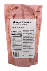 Mango Chunks, Low Sugar, Imported